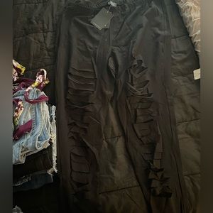 Size 3 ripped leggings